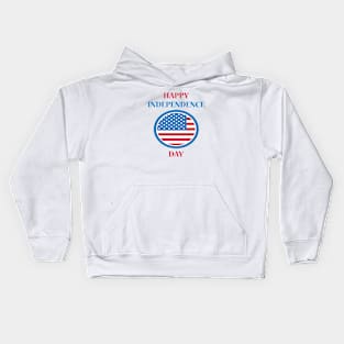 Happy Independence Day America Kids Hoodie